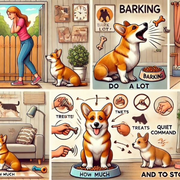 Czy corgi dużo szczekają jak dużo i jak to powstrzymać
