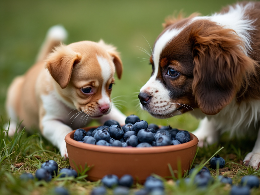 Czy psy mogą jeść borówki