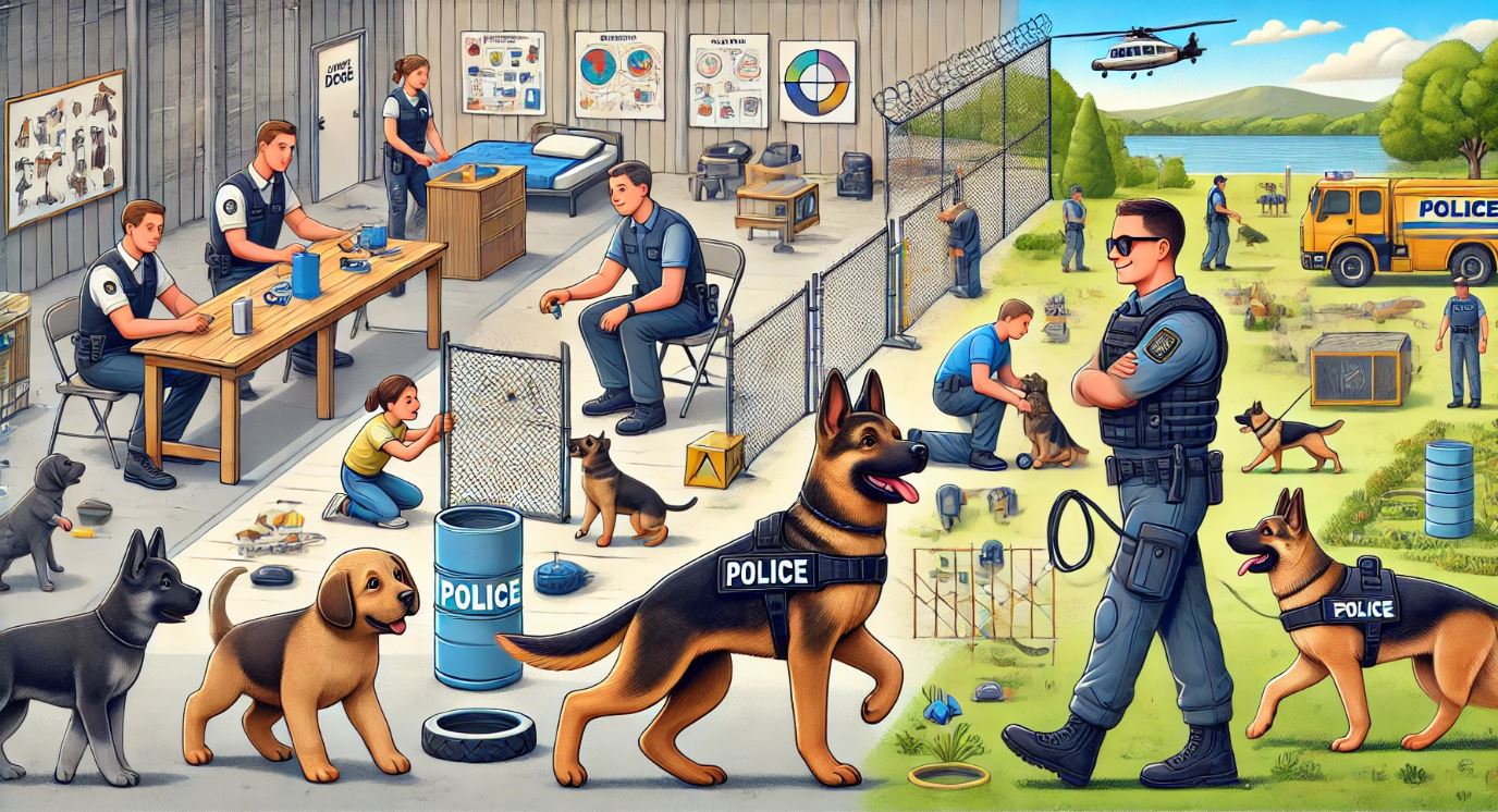 Jak długo trwa szkolenie psa policyjnego