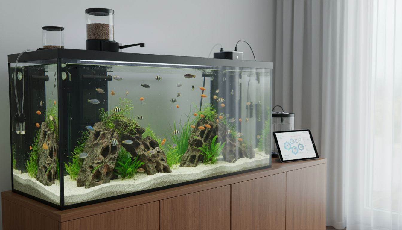 Automatyczne karmienie: Technologia w służbie akwarystyki