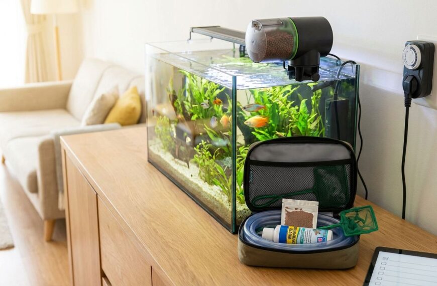 Jak przygotować akwarium na wyjazd wakacyjny? Automatyczne karmienie i&hellip;