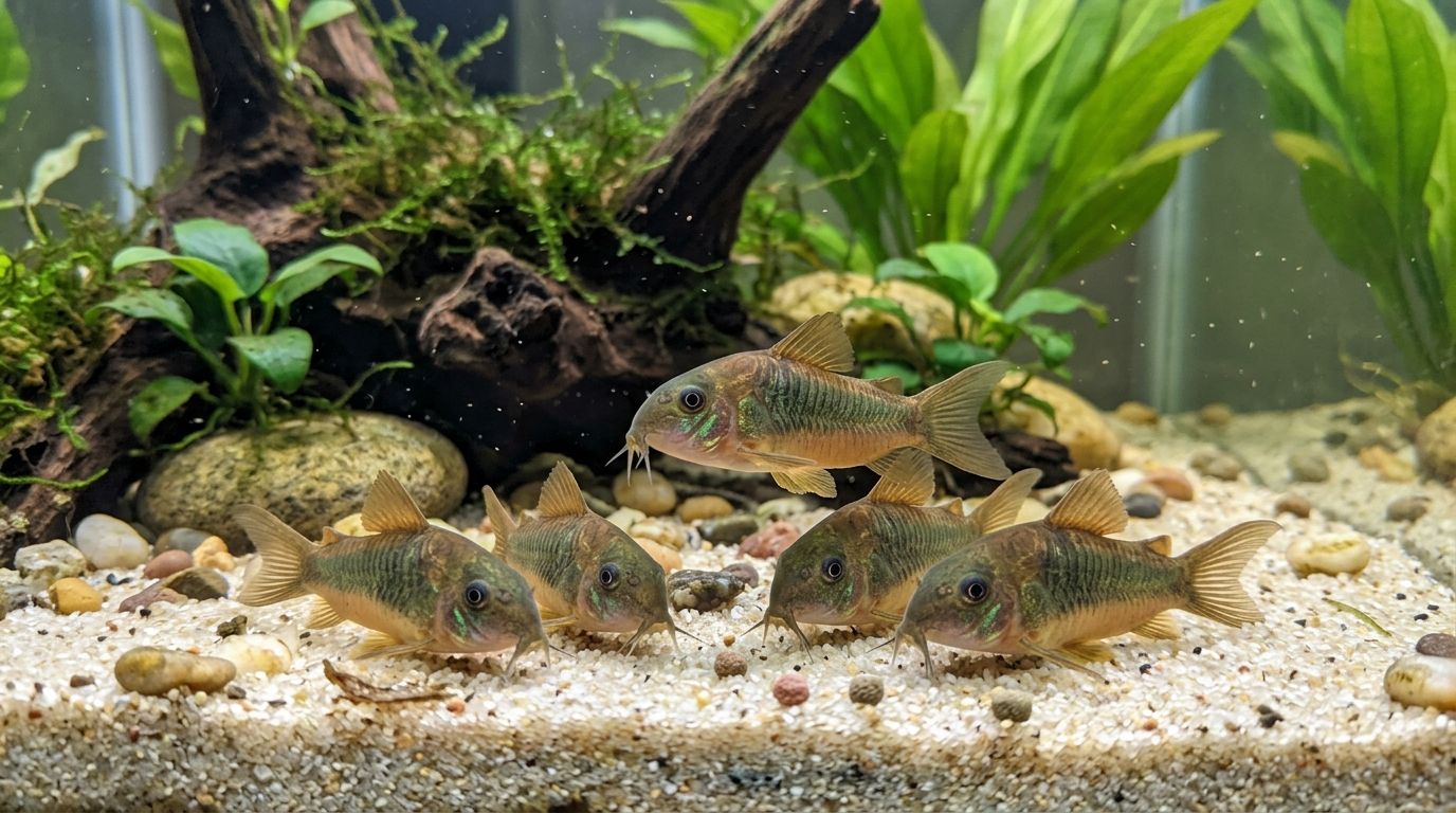 Kirysek spiżowy (Corydoras aeneus)